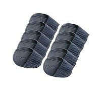 Copritesta da golf in poliuretano portatile per atleti, viaggi, golf, allenamento, blu scuro, grande, 10 pezzi