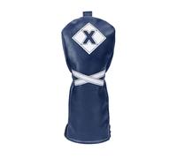 Copritesta da golf IZZO Premium Fairway blu navy/bianco