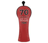Copritesta da golf personalizzata, con nome dell'età, per uomo e donna | Coperture personalizzate di golf, cuoio dell'unità di elaborazione, resistente all'acqua, per l'ibrido del driver di legno
