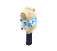 Copritesta in peluche per mazze da golf, numerata, morbida, protettiva per conducenti di boschi, fairway, regalo sportivo unico per golfisti, uomini e donne, divertente accessorio decorativo per