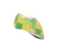 Copritesta irregolare tie-dye in giallo-verde per mazze da golf, alla moda, in ferro, per golfisti, uomini e donne