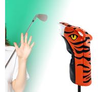 Copritesta per mazza da golf, collo lungo, con custodia protettiva per