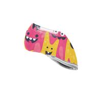 Copritesta per mazze da golf con mostri carini, in ferro, adatto per la maggior parte delle marche