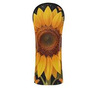 Copritesta per mazze da golf, con targhette numerate, per conducente, legni e ibridi Benedetti da Dio, Loved by Sunflower