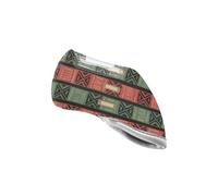 Copritesta per mazze da golf in stile bohémien giapponese, verde e rosso, alla moda, per golfisti, uomini e donne