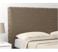 Copritestata Copri Testata Letto Elasticizzata Velvet Embossed Vari Colori