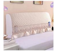 Copritestata Elastica, Copriletto Universale all-Inclusive, Protezione per Testiera Lavabile e Antipolvere, Adatta per Letti Matrimoniali/Singoli,Crystal Yellow,120cm
