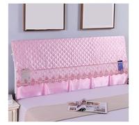Copritestata Elastica, Copriletto Universale Mezzo Pacchetto, Protezione per Testiera Lavabile e Antipolvere, Adatta per Letti Matrimoniali/Singoli,Princess Pink,220cm
