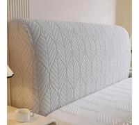 Copritestata Elasticizzata per Letto Queen King Size, Tessuto Jacquard