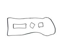 Copritestata Guarnizione coperchio valvole motore per Mazda6, per Mazda 6 I, per Tribute 2000-2013 1220025 Kit guarnizioni in gomma per punterie Guarnizione Coperchio Testata