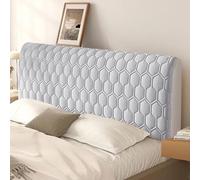 Copritestata letto con effetto fresco, copritestata letto elasticizzata for letto matrimoniale Queen Cal King Size, copriletti morbidi spessi, schienale, copritestata universale anticollisione