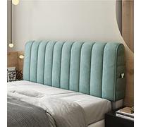 Copritestata Letto Matrimoniale King Morbido Velluto A Rombi Trapuntato Fodera Per Testiera Da Letto Singola Doppia Pelle Legno Stoffa Protezione Schienale Copertura Decorazione,Green-Length:180cm