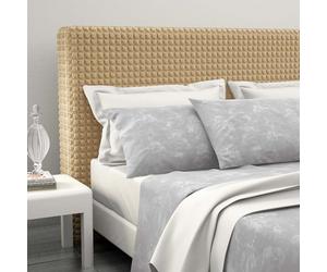 Copritestata Letto Spalliera Matrimoniale elasticizzato Jacquard Federa Testier