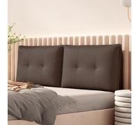 Copritestata per letto rettangolare cuscino da lettura testiera in tessuto tecnico imbottita cuscini a cuneo per lo schienale del divano letto testiera rimovibile cuscino lombare copripolvere(Paste 15