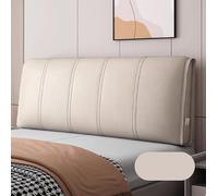 Copritestata per letto rettangolare cuscino da lettura testiera in tessuto tecnico imbottita cuscini a cuneo per lo schienale del divano letto testiera rimovibile cuscino lombare copripolvere(Paste 19