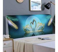 Copritestiera Fodera/Copri Testata Letto Copertura Headboard Covers Testiera Letto Matrimoniale Singolo Elastica per Letto Fodera Protezione Elastico all-Inclusive Coperchio Testata Letto