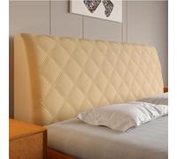 Copritestiera Letto Copertura/Copri Testata Letto Matrimoniale/Singolo Imbottito Bianco Velluto Fodera Elastica Protezione,Per Testiera Letto Decorazione Universale ( Color : Camel , Size : 180cm(71in