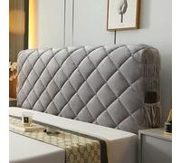 Copritestiera Letto Copertura/Copri Testata Letto Matrimoniale/Singolo Imbottito Velluto Fodera Elastica Protezione, Coprire Antipolvere in Cotone Cover Addensare AntiGraffio Cuscino ( Color : #28 , S