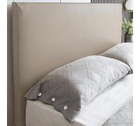 Copritestiera Letto Matrimoniale Ecopelle Copri Testata Letto Matrimoniale/Singolo Una Piazza E Mezza Elastica Universale Copertura Per Testiera Per Letto Protezione ( Color : Brown , Size : 140-170cm