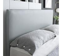 Copritestiera Letto Matrimoniale Ecopelle Copri Testata Letto Matrimoniale/Singolo Una Piazza E Mezza Elastica Universale Copertura Per Testiera Per Letto Protezione ( Color : Gray , Size : 140-170cm