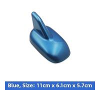 Copritetto Auto ABS 11x6cm Nero Lucido Copritetto Auto ABS 11x6cm | ABS plastico per robusto, finitura lucida, resistenza UV, misura 11x6cm, colore nero opaco o lucido(Blue)