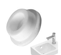 Copritroppopieno per lavabo, impermeabile, riutilizzabile, per bagno | Copritroppopieno in silicone per bagno, cucina, manutenzione dello scarico del lavandino, impermeabile e decorativo