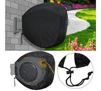 Copritubo avvolgitubo colore nero 210D rivestito argento Oxford panno protezione