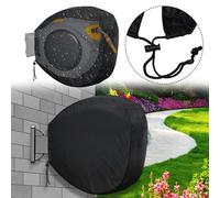 Copritubo avvolgitubo colore nero 210D rivestito argento Oxford panno protezione