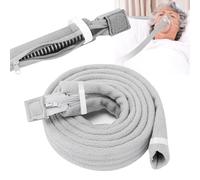 Copritubo CPAP Con Cerniera Su Tutta Lunghezza, Manicotto Avvolgente Per Tubo in Morbido Pile Polare da 1,8m Riduce Rumore Trascinamento, Protezione Isolante Compatibile, Senza Condensa