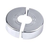 Copritubo per tubo di scarico per lavandino, Copritubo per muro per bagno - Copri rubinetto 'acqua decorativo | Copri rubinetto acqua con valvola triangolare di tipo diviso autoadesivo per