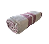 Copritutto Copriletto Multiuso Tinta Unita Rigato in Cotone Tinto Filo Prodotto