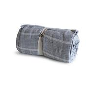 Copritutto rigato colore grigio 250x250 cm Grigio