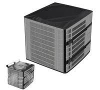 Copriunità Esterna per Condizionatore - Scudo impermeabile regolabile | Protezione 2 in 1 per Pompa di Calore - per inverno estate pompe di calore condensatori riscaldatori HVAC foglie aghi di pino