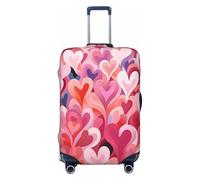 Coprivaligia con cuori astratti, coprivaligia da viaggio