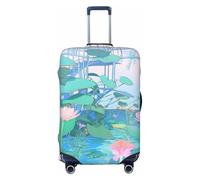 Coprivaligia con foglia di loto anime, coprivaligia da viaggio