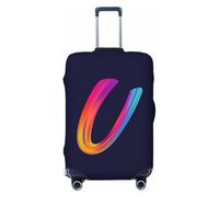 Coprivaligia da viaggio, borsa protettiva per valigia, lettera colorata B antigraffio adatta a bagagli da 18-32 pollici, custodia per valigia per bambini e adulti, X-Large