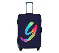 Coprivaligia da viaggio, borsa protettiva per valigia, lettera colorata B antigraffio adatta a bagagli da 18-32 pollici, custodia per valigia per bambini e adulti, X-Large