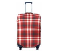 Coprivaligia da viaggio, elastico, antigraffio, impermeabile, rosso, a qua