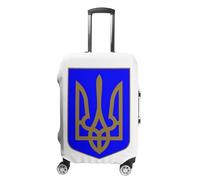 Coprivaligia Da Viaggio Elastico Coprivaligia Per Valigie Da 18-32 Pollici Custodia Protettiva Per Trolley Da Viaggio Con Stampa Della Bandiera Ucraina Riutilizzabile Per La Protezione Dei Bagagli L