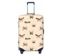 Coprivaligia da viaggio, protezione per valigia, farfalla, antipolvere, adatta per bagagli da 18 a 32 pollici, coprivaligia per bambini e adulti, media