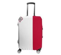 Coprivaligia Divertenti Coprivaligie Da Viaggio Con Stampe Della Bandiera Di Malta Elastico Lavabile Protettivo Per Trolley Adatto Per Bagagli Da 18 A 32 Pollici Taglia L