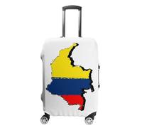 Coprivaligia Elastico Coprivaligia Per Valigie Da 18-32 Pollici Custodia Protettiva Per Trolley Da Viaggio Con Stampa Della Bandiera Della Colombia Riutilizzabile Per Protezione Dei Bagagli S