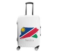Coprivaligia Elastico Da Viaggio Per Valigie Da 18-32 Pollici Con Stampa Della Bandiera Della Namibia Lavabile Protezione Per Trolley Da Viaggio L
