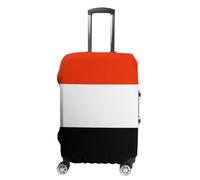 Coprivaligia Elastico Da Viaggio Per Valigie Da 18-32 Pollici Con Stampa Della Bandiera Dello Yemen Lavabile Protezione Per Trolley Da Viaggio L