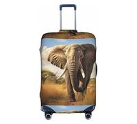Coprivaligia elastico resistente con immagini di elefanti - Proteggi e distingui il tuo bagaglio