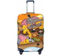 Coprivaligia lavabile Animals On Noah's Ark1 - Protezione per valigia alla moda adatta a bagagli da 18-32 pollici