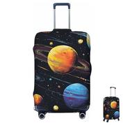 Coprivaligia lavabile elastico The Solar Family Coprivaligia da viaggio alla moda Antigraffio Protezione per valigia decorativa Adatto a bagagli da 18-32 pollici X-Large