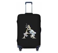 Coprivaligia Personalizzato con Lettera Iniziale Floreale Coprivaligia Copri Valigia Coperchio Coprivaligia Personalizzato Copri Valigia Elastico Cover Proteggi Valigia Coprivaligia Antigraffio