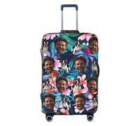 Coprivaligia Personalizzato, Cover lavabile Proteggi Copertura per Valigie, Elastico Cover Proteggi Valigia, Personalizza la tua immagine/nome/logo per 18-32 Inch