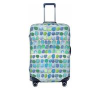 Coprivaligia Sea Glass Beach Driftwood, protezione per valigia lavabile di alta qualità con cerniera di sicurezza e chiusura con fibbia, adatta a bagagli da viaggio da 18 a 32 pollici di grandi dime